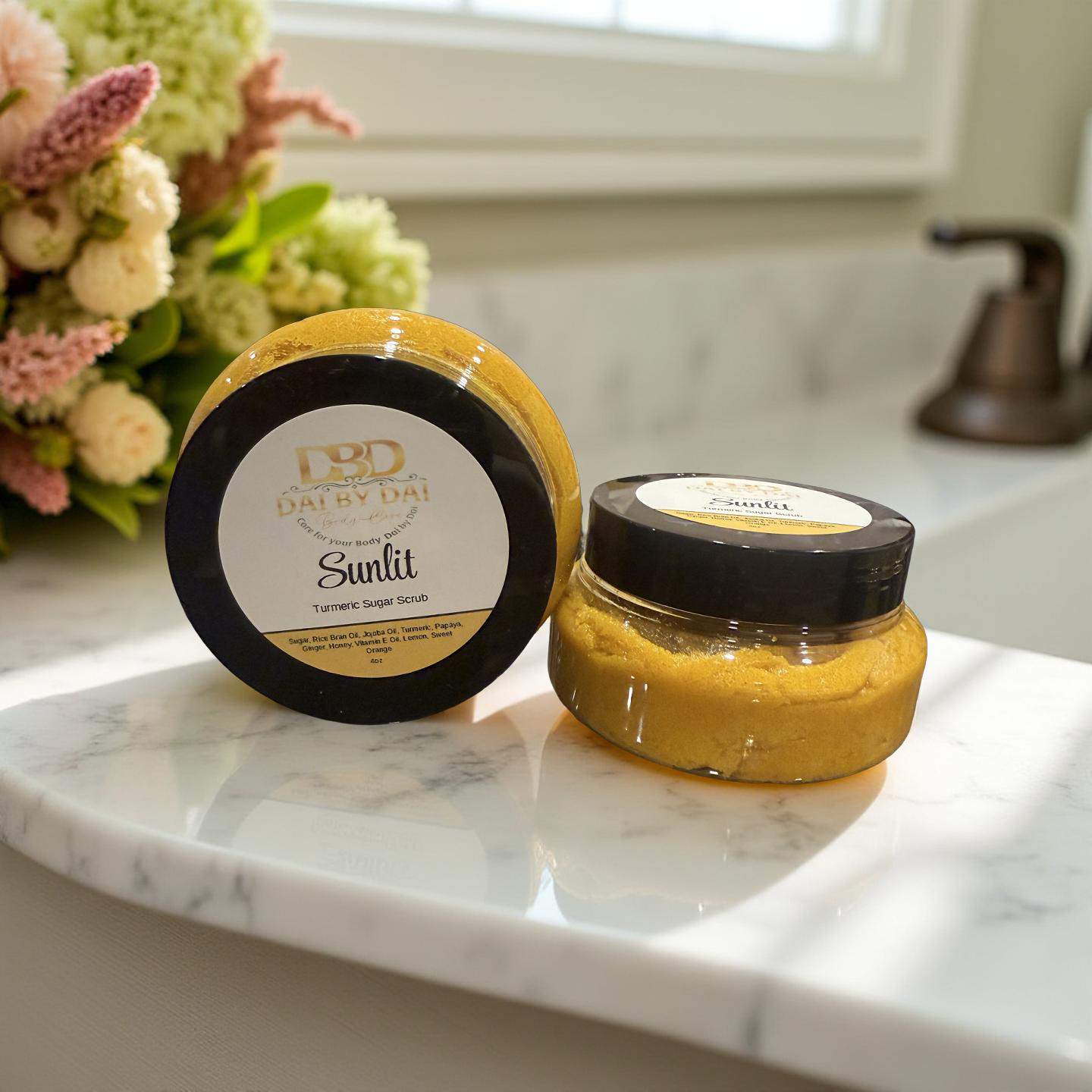 Sunlit Turmeric Sugar Scrub